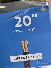 Camera d'aria 20" e 24"