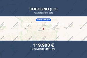 Immobile in asta di 94 m² con box auto a Codogno