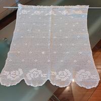 tendina all'uncinetto. 