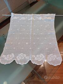 tendina all'uncinetto. 