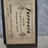 Lastre dì vetro della Ferrania 