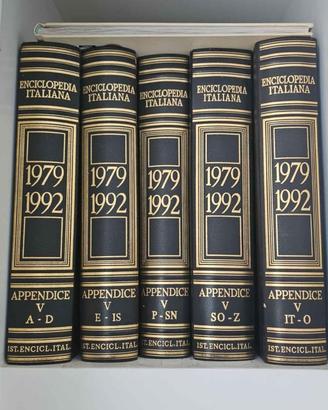 Enciclopedia Treccani e Appendice 