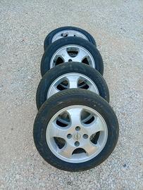 gomme 165 65 R. 14. con cerchio in lega opel