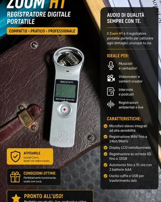 Zoom H1 Handy Recorder