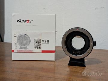 Viltrox EF-M2 II Adattatore Canon EF a MFT M4/3