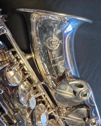 SAX ALTO SELMER S.A 80 III ARGENTATO - STUPENDO!
