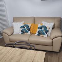 Divano in vera pelle