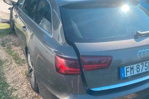 Audi a6 c7 incidentata 3.0 tdi quattro