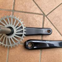 Guarnitura Shimano XT FC-M8100 + Corona FRAEZEN 34