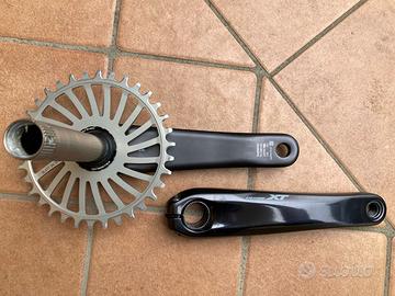 Guarnitura Shimano XT FC-M8100 + Corona FRAEZEN 34