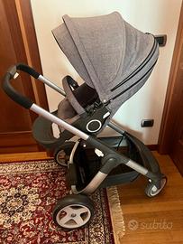 PASSEGGINO STOKKE + DOPPIA NAVICELLA + OMBRELLINO