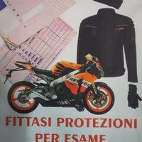 Noleggio Kit protezioni per esame patente A