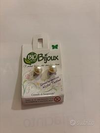 Orecchini bijoux bio etic cristalli di Swarovski