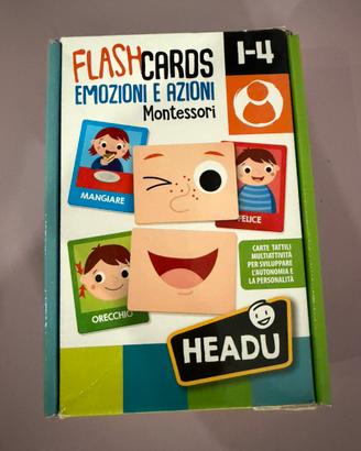 Gioco Flash Cards emozioni/azioni