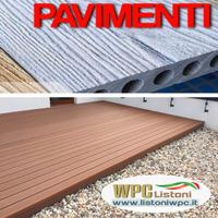 Pavimenti wpc legno composito listoni doghe doga