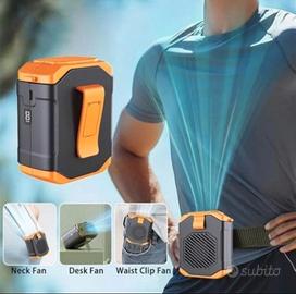 Ventilatore Portatile da Vita - Ricaricabile USB,