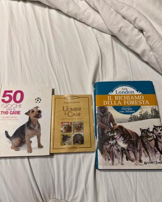 Lotto 3 Libri Cani Addestramento/Educazione/Vari