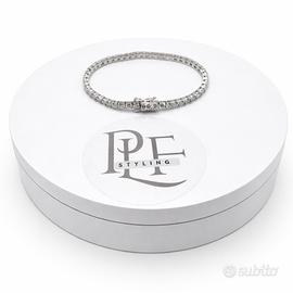 Bracciale Tennis Moissanite 0.1 CT (3.0mm)