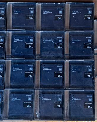 18 x Sony PRMD-74 mini disk recordable