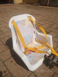 Seggiolino anteriore per bici bambini