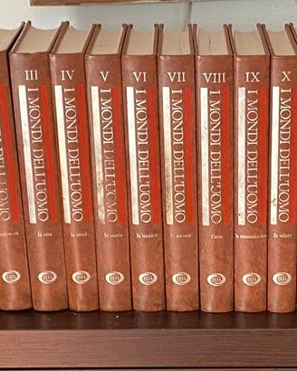 ENCICLOPEDIA I MONDI DELL'UOMO Opera COMPLETA 12 V