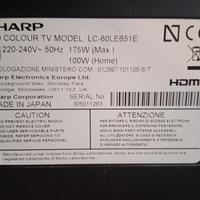 TV SHARP 60"