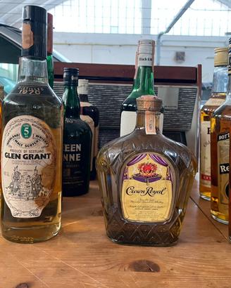 Whisky Glen Grant J&B Black&White Long John etc