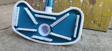 SPAZZOLA ASPIRANTE  PISCINA CON ASTA TELESCOPICA