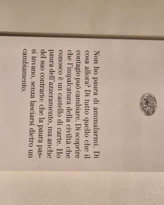 Libro di Paolo Giordano "Nel Contagio"