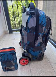 Zaino scuola seven+ astuccio completo