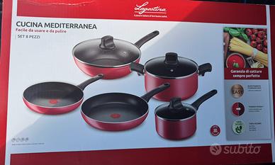 Batteria di Pentole Lagostina 8 pezzi NUOVA