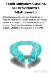 cuscino gravidanza e primi mesi