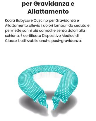 cuscino gravidanza e primi mesi