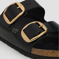 Birkenstock nuove 39 vernice nera ArizonaBigBuckle