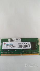 ram sodimm ddr4 2400 cl17 4gb