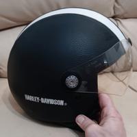 Casco harley davidson in pelle