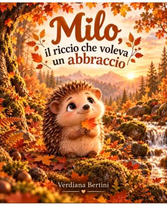 Milo il riccio che voleva un abbraccio- libro ill