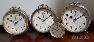 Lotto n. 4 stupende sveglie VEGLIA.