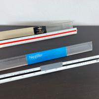 2 righelli triangolari per archietto