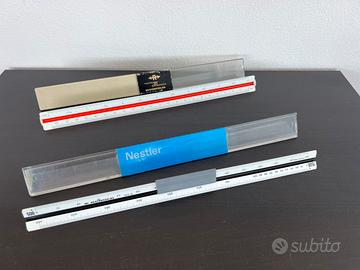 2 righelli triangolari per archietto