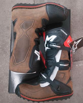 Alpinestars Tech T stivali boots brown oiled