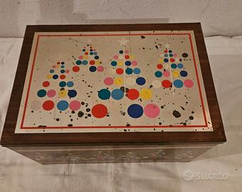 Scatola di latta vintage Motta