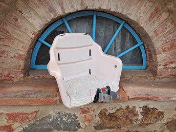 seggiolino bici bambina