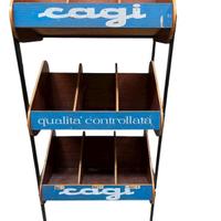  Scaffalatura pubblicitaria Cagi anni 50 