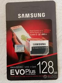 Samsung Evo plus 128GB microSD SDXC U3 classe 10 A