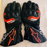 Guanti racing Alpinestar usati solo una volta
