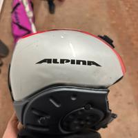 Casco da sci alpina