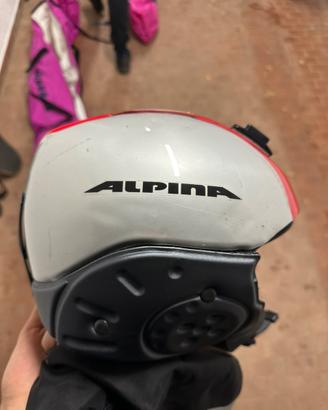 Casco da sci alpina