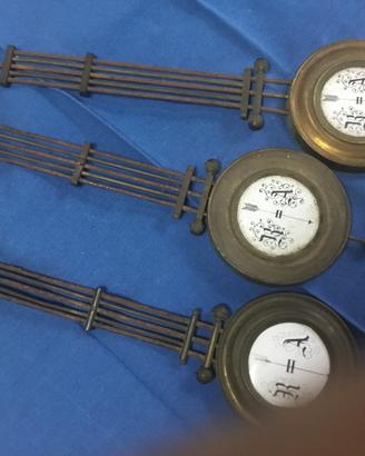 Oscillatori  vintage per orologi a pendolo
