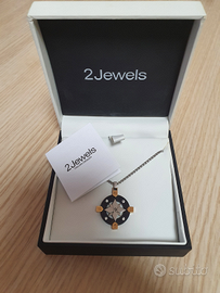 Collana bussola 2Jewels nuova mai usata